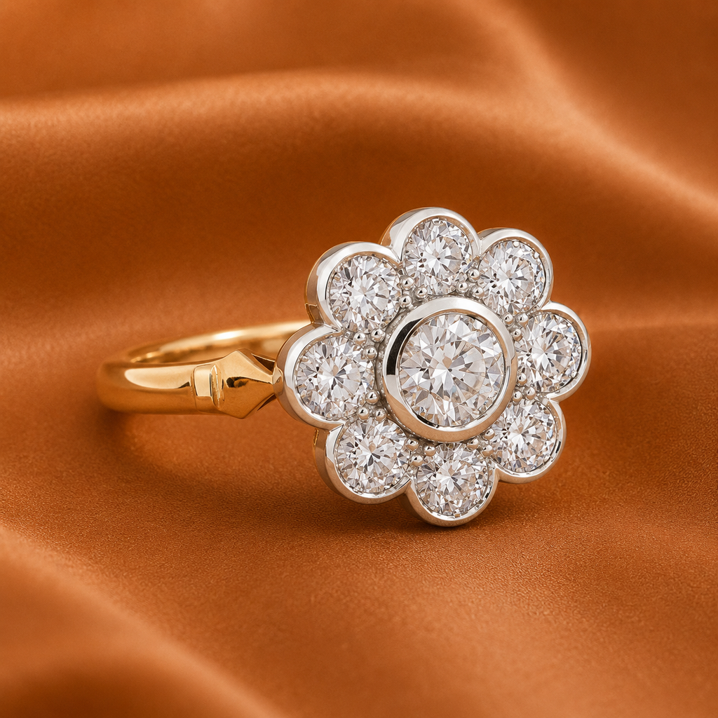 The Everlasting Bloom Certified Diamond Ring