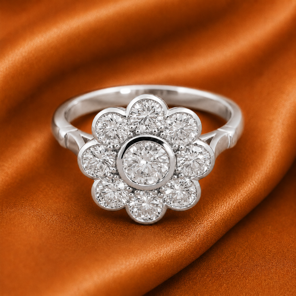 The Everlasting Bloom Certified Diamond Ring