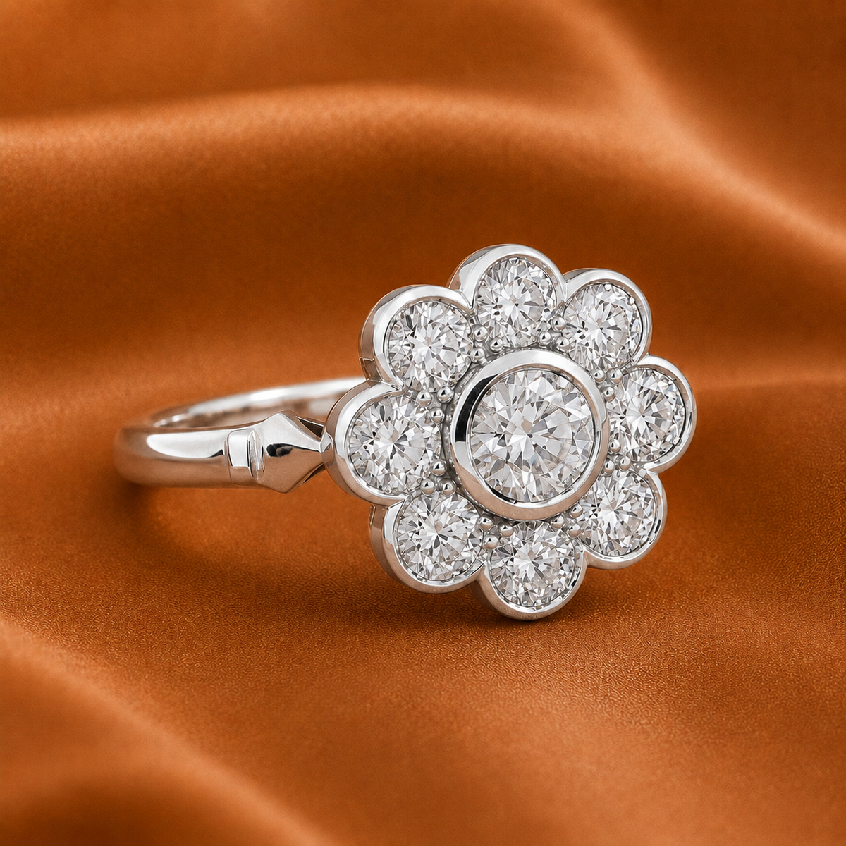 The Everlasting Bloom Certified Diamond Ring