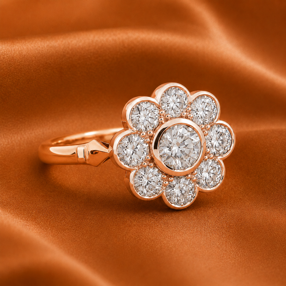 The Everlasting Bloom Certified Diamond Ring