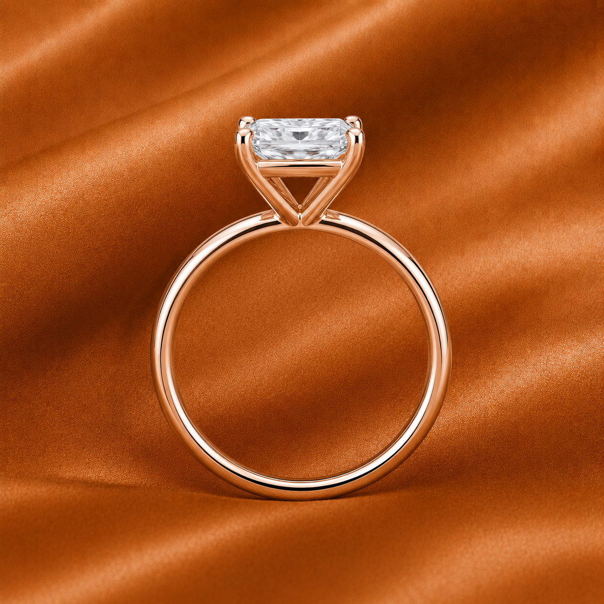 The NovaStella Signature Princess Diamond Ring | IGI Certified