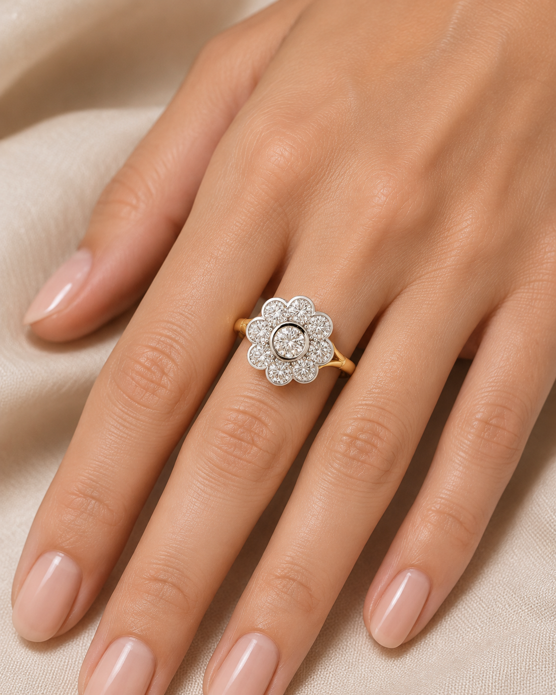 The Everlasting Bloom Certified Diamond Ring