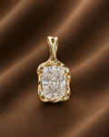 The Intertwined Destiny Cushion Pendant | NovaStella Jewels