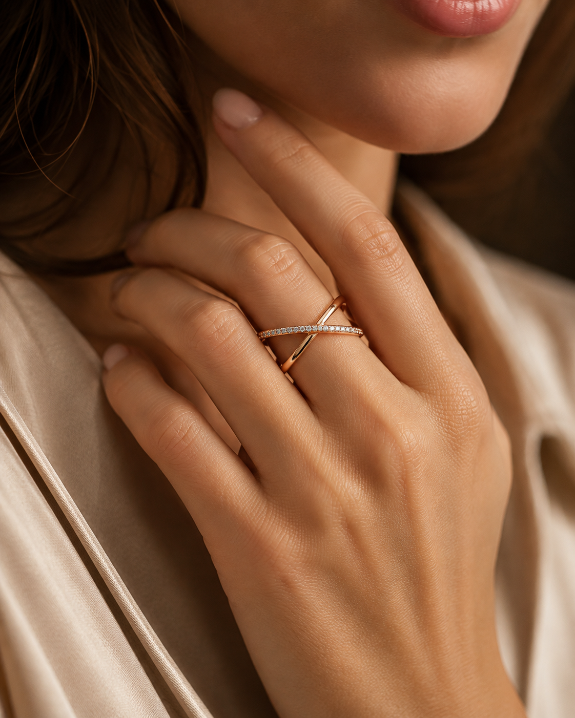 The Entwined Destiny Natural Diamond Ring