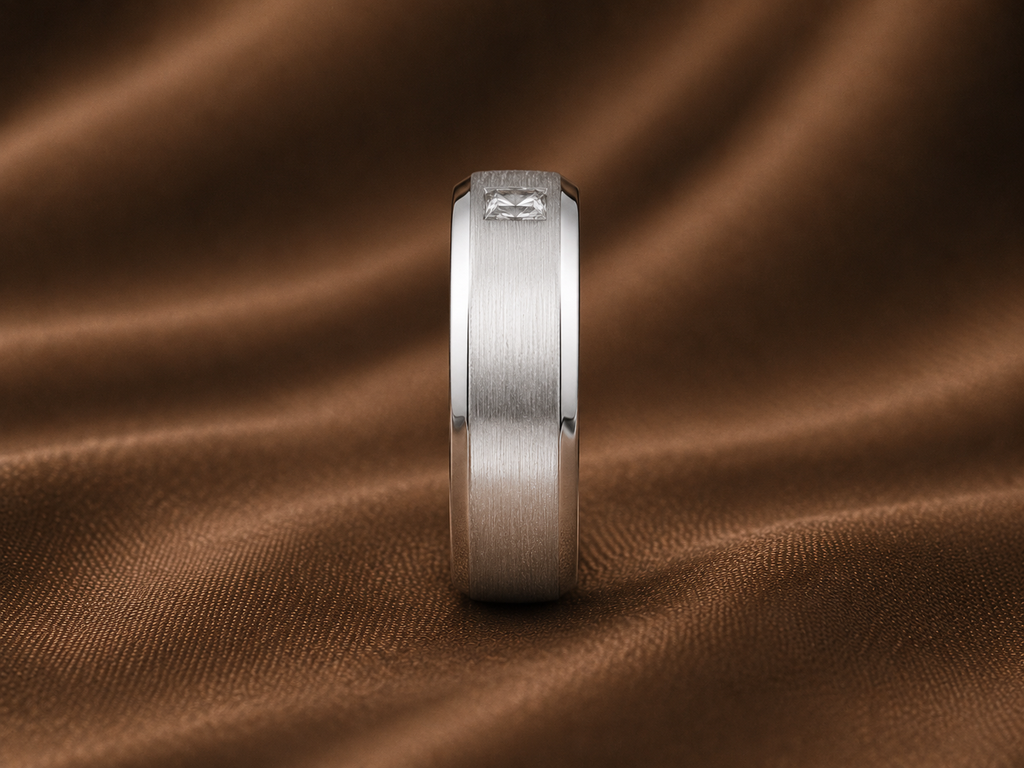 The NovaStella Vanguard Band | Princess Cut Diamond