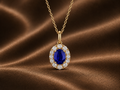 The Heritage Blue Sapphire Pendant