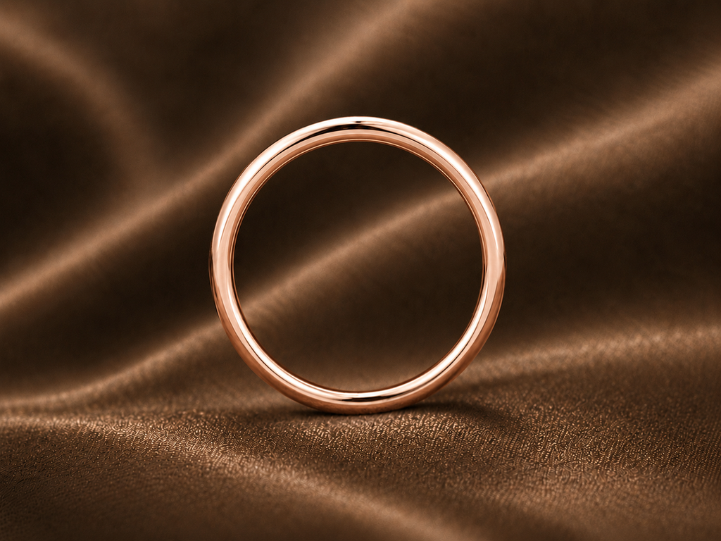 The Eternity Classic: Pure High-Polish Comfort Band