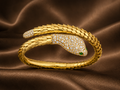 Serpentine Diamond Bracelet