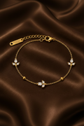 Marquise Blossom Chain Bracelet