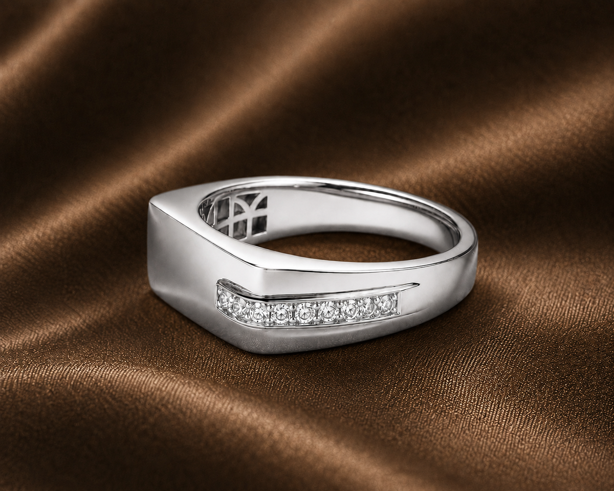 The Novastella Signature Men's Diamond Ring