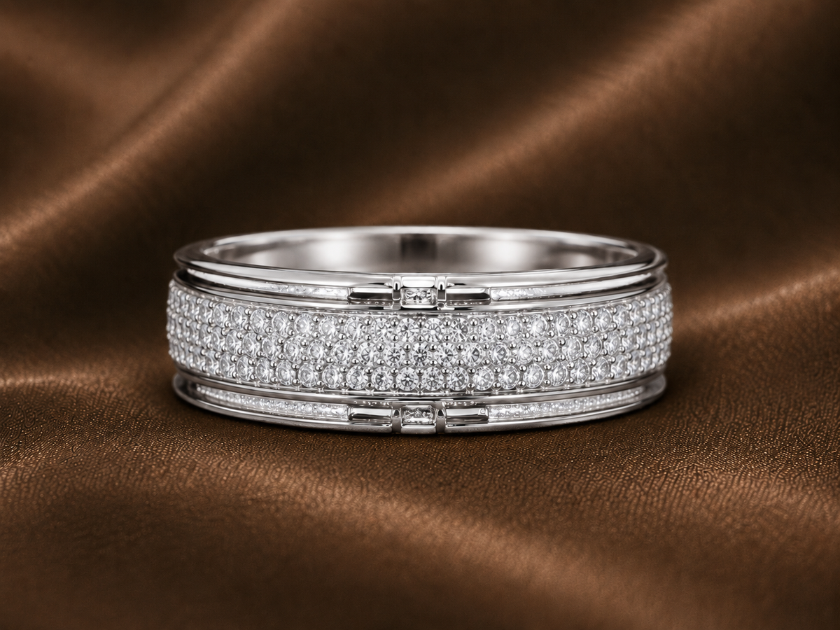 The Iced-Out Pave Statement Band