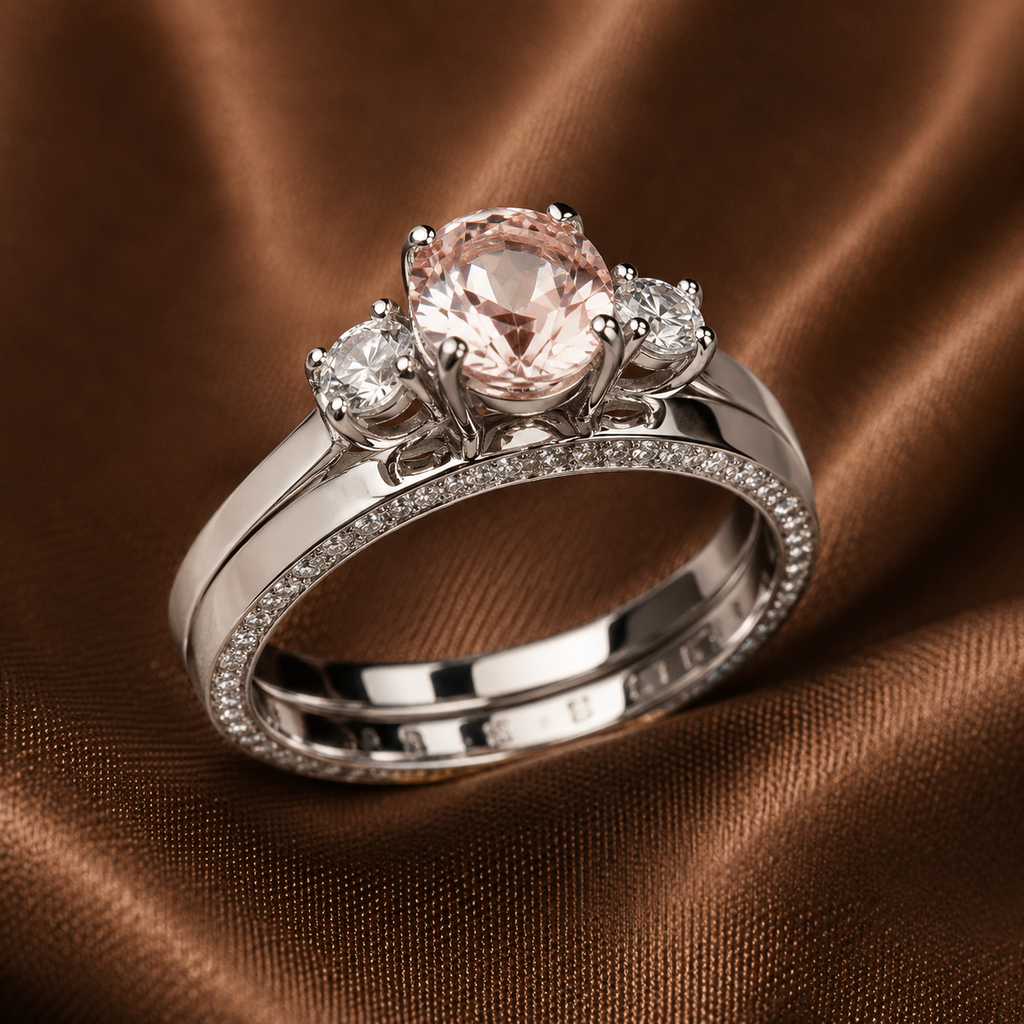The Champagne Trinity Bridal Set