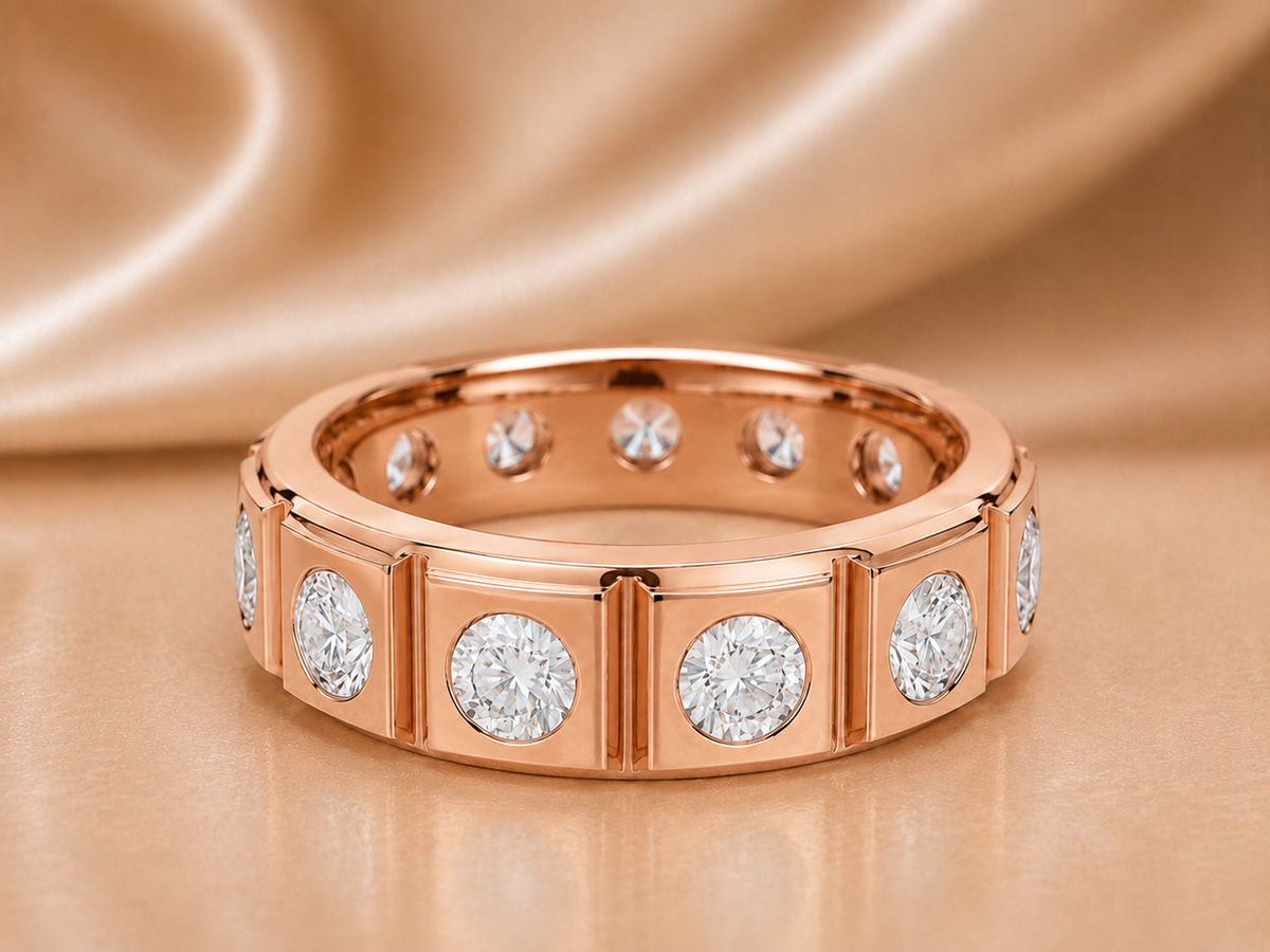 The Unbreakable Anchor Men's Lab-Grown Diamond Band
