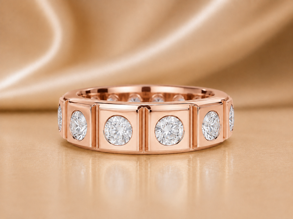 The Unbreakable Anchor Men's Lab-Grown Diamond Band