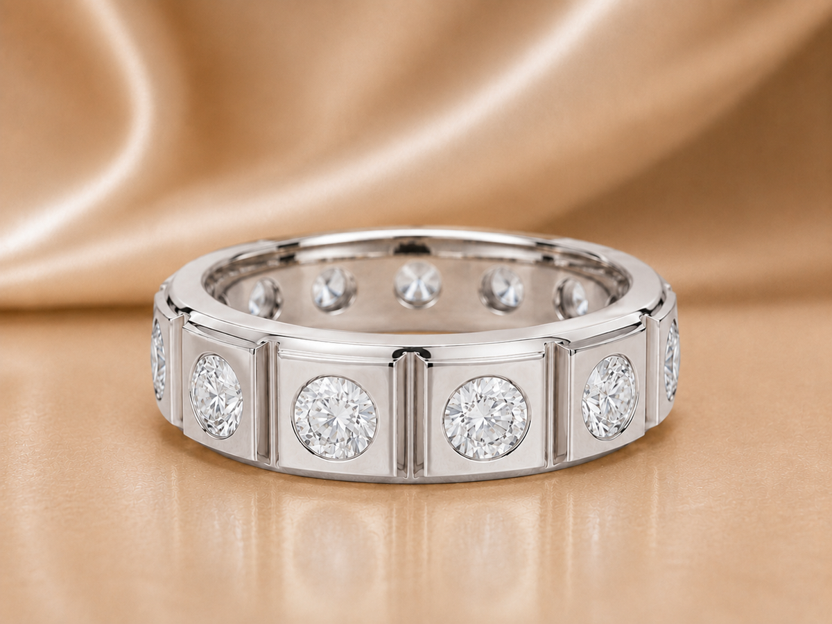 The Unbreakable Anchor Men's Lab-Grown Diamond Band