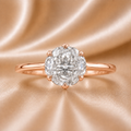 The Luminary 3.0 CT Rose-Cut Diamond Statement Ring