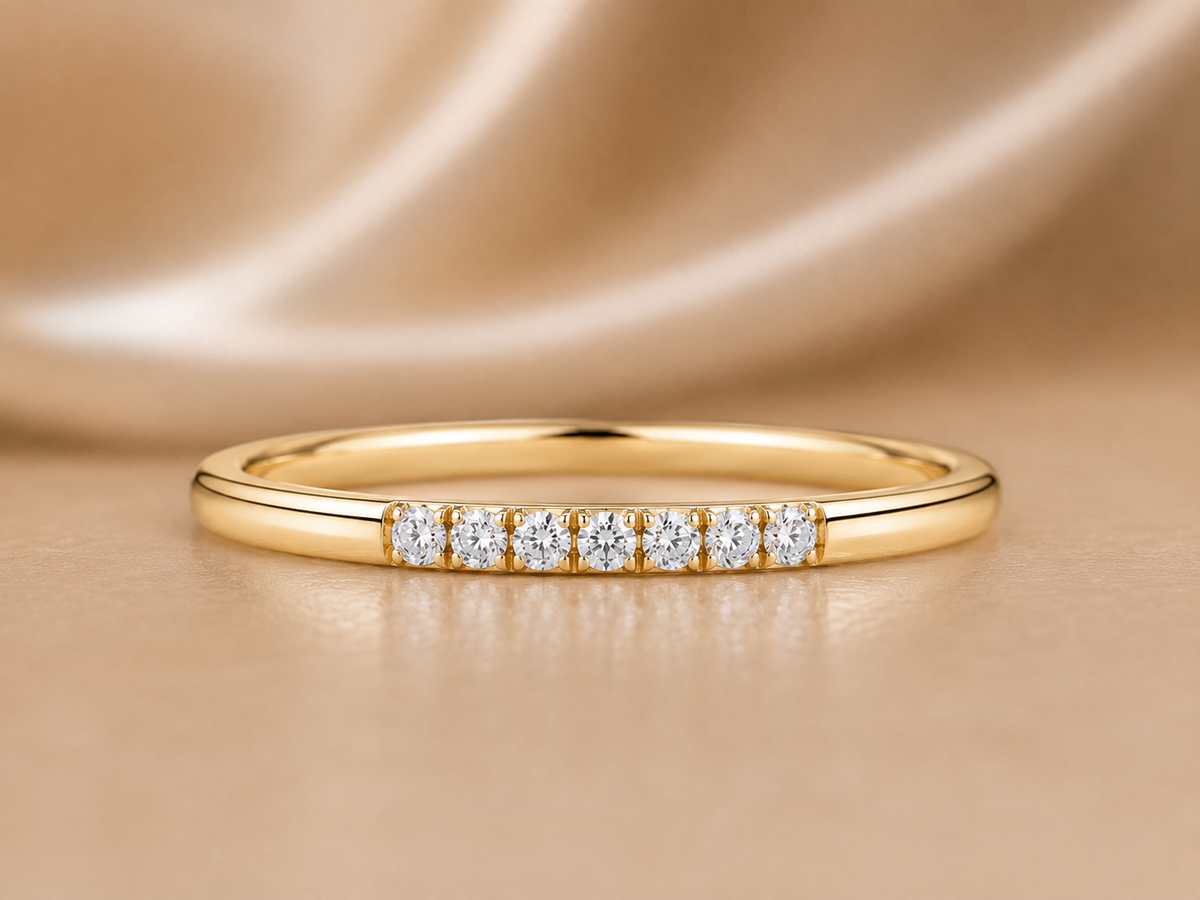 The Endless Week Seven-Stone Lab-Grown Diamond Band