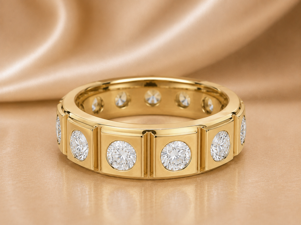 The Unbreakable Anchor Men's Lab-Grown Diamond Band