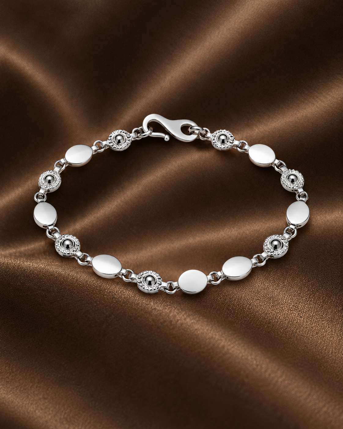Vintage Oval Link Bracelet