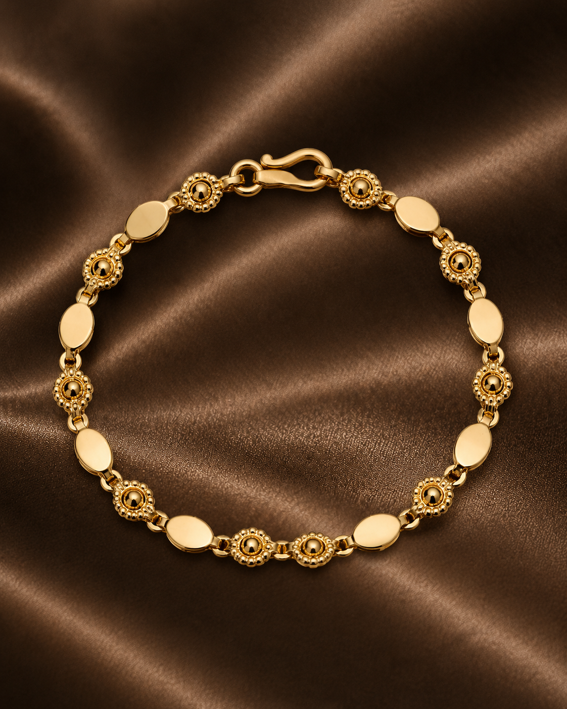 Vintage Oval Link Bracelet