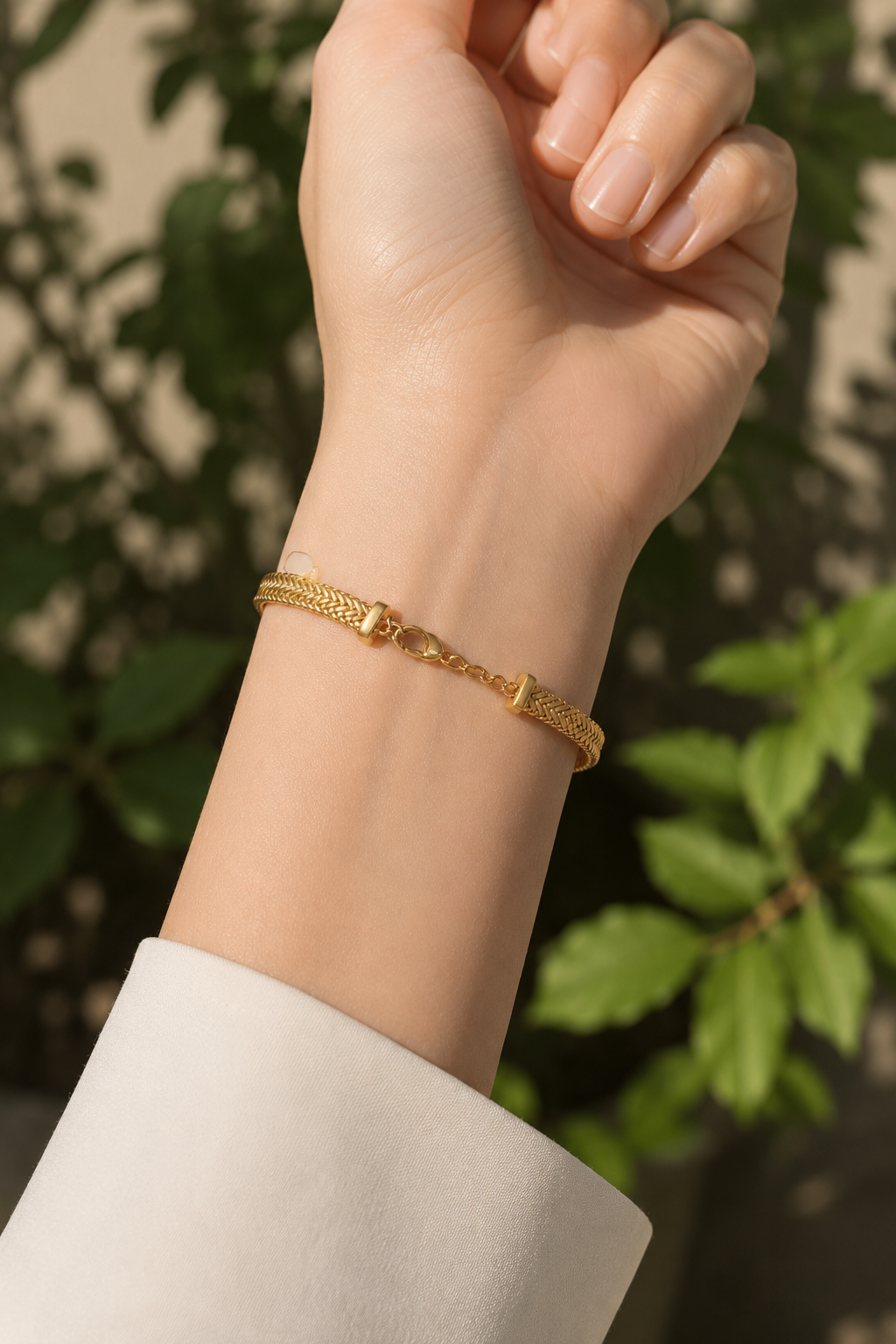 Woven Diamond Knot Bracelet