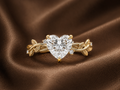 The Enchanted Heart Vine Ring | Lab-Grown Diamond
