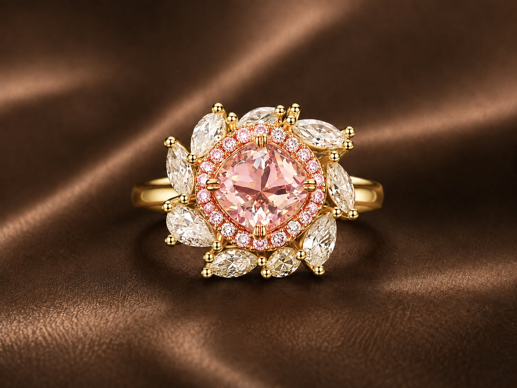 The Fairycore Marquise Sunburst Statement Ring