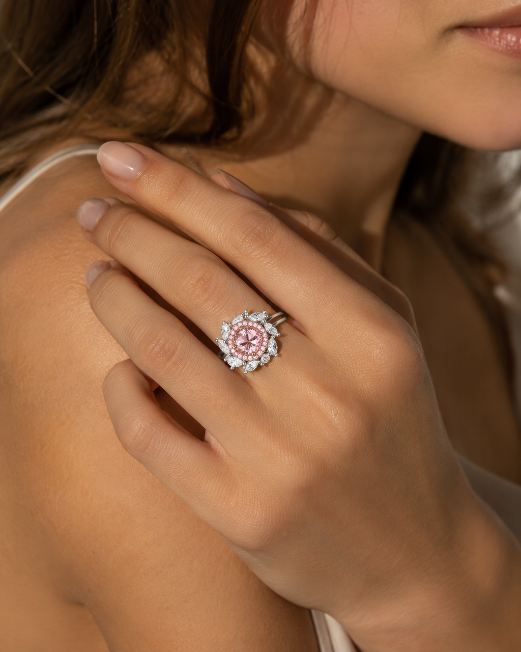 The Fairycore Marquise Sunburst Statement Ring