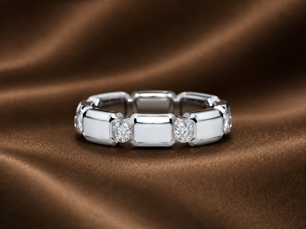 Bold Architectural Bezel Ring