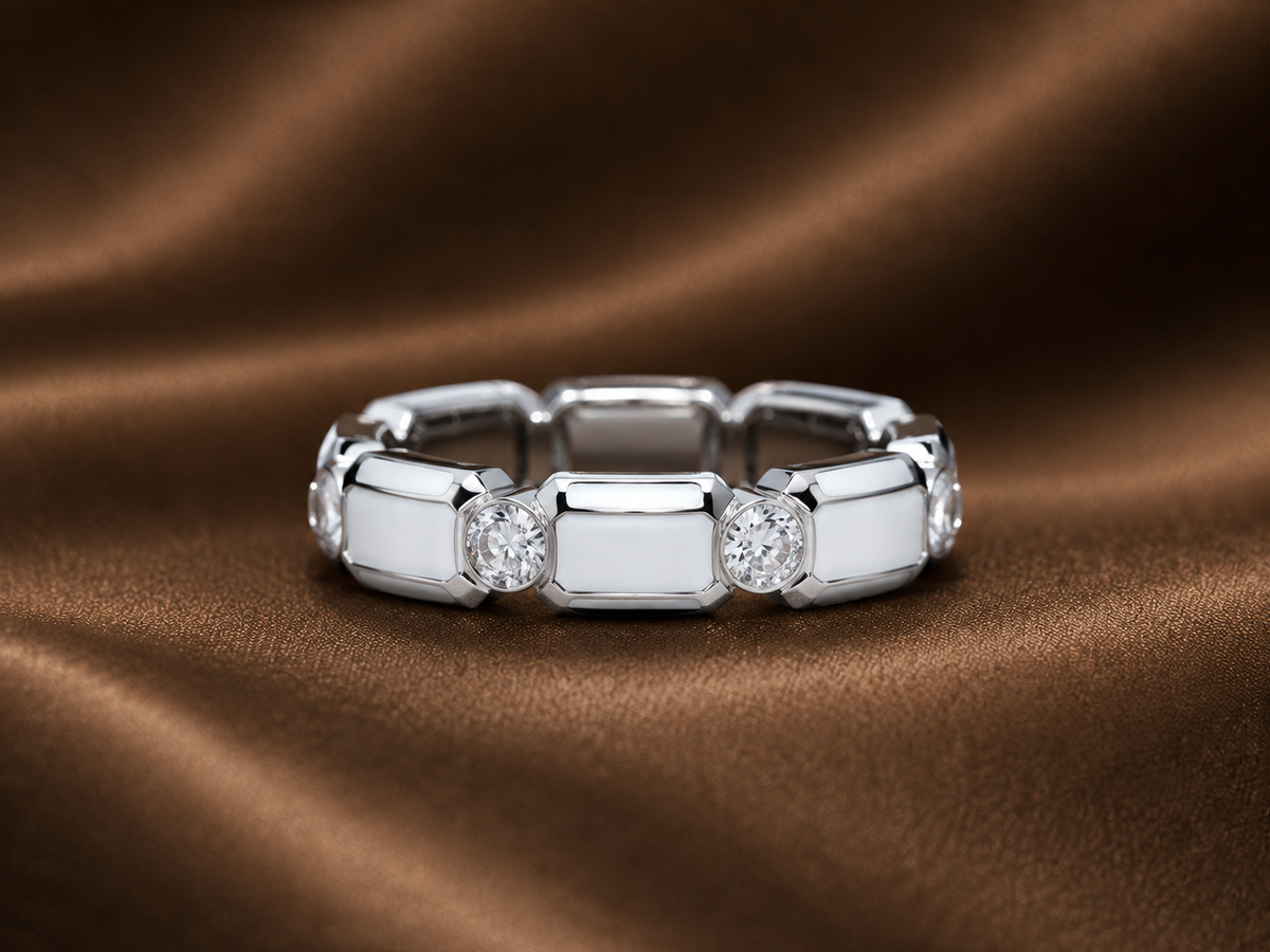 Bold Architectural Bezel Ring