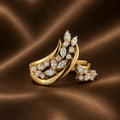 Liquid Gold & Marquise Wave Ring
