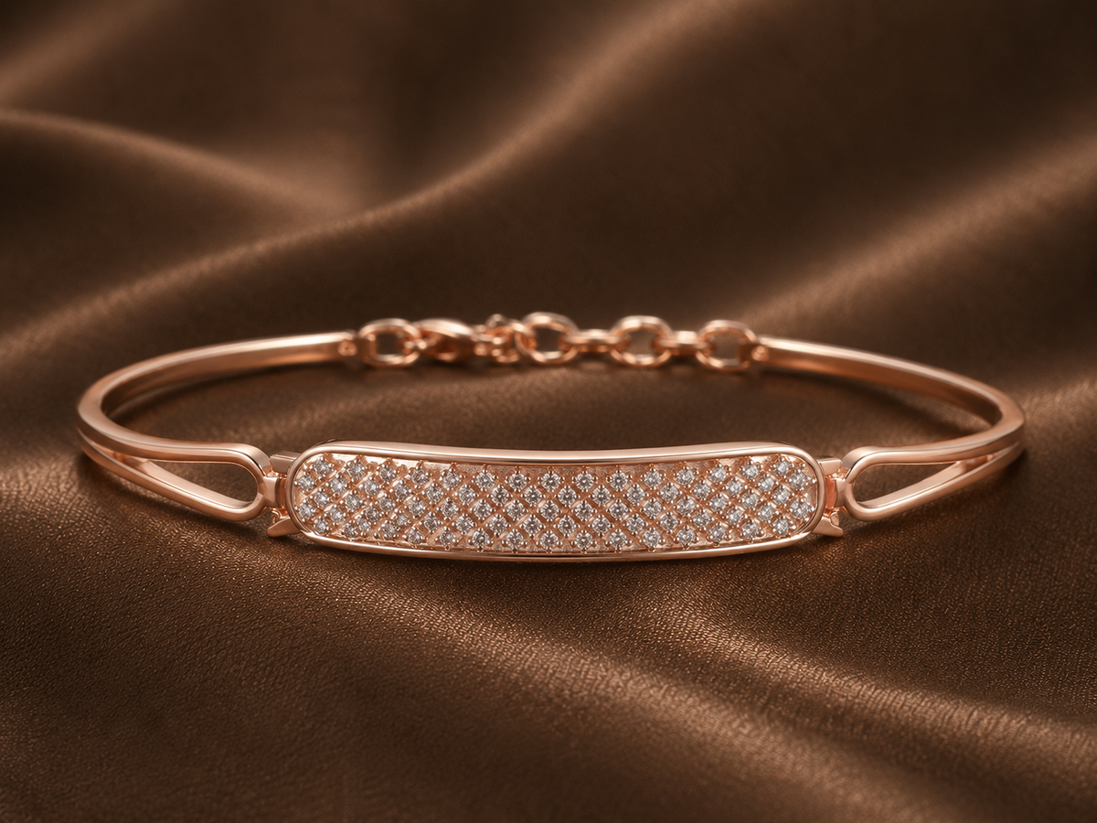 Adjustable Chain Bar Bracelet