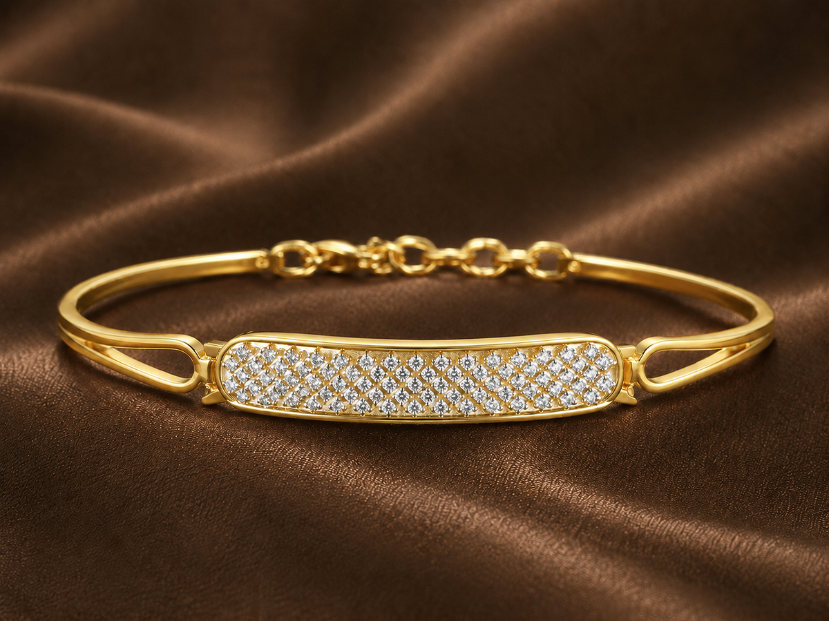 Adjustable Chain Bar Bracelet