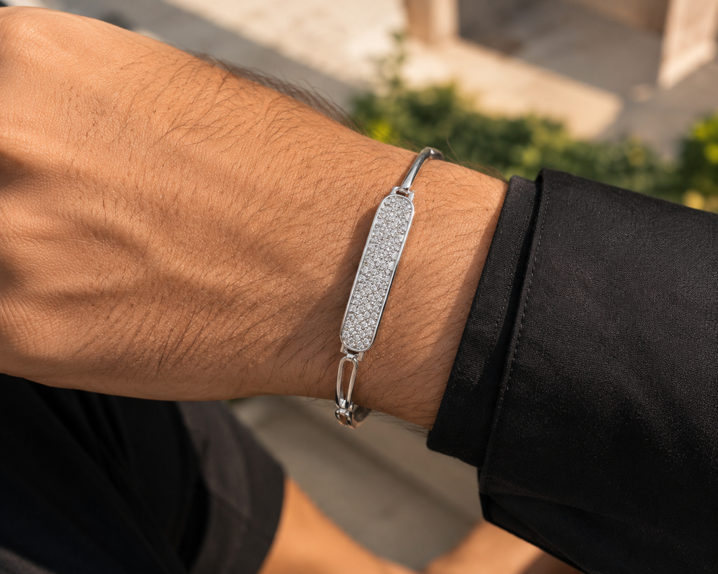 Adjustable Chain Bar Bracelet