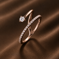The Asymmetrical Solitaire Wrap