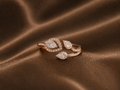 The Dewdrop Diamond Wrap Ring