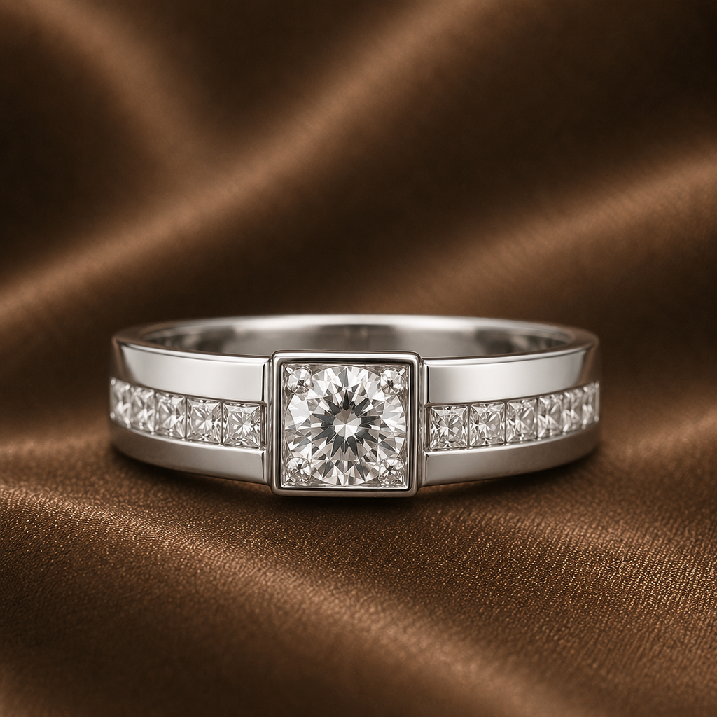 The Modernist Diamond Band | Lab-Grown