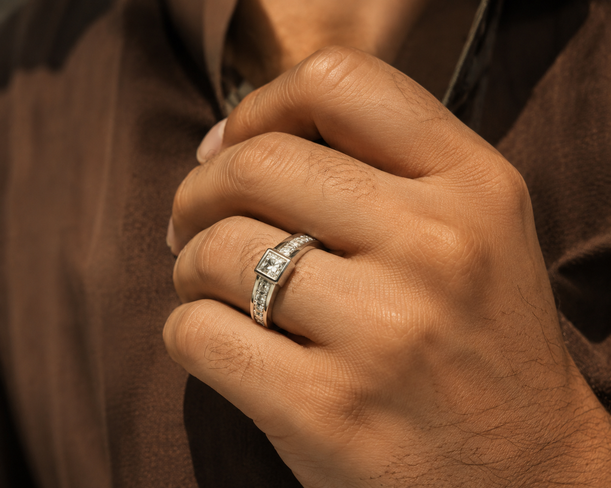 The Modernist Diamond Band | Lab-Grown