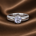 The Starlight Round Diamond Band