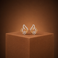 The Diamond Starburst Swirl Earrings