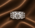 The Maverick Multi-Row Diamond Men's Ring