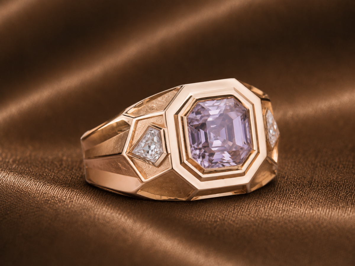 The Sovereign Asscher Cut Signet