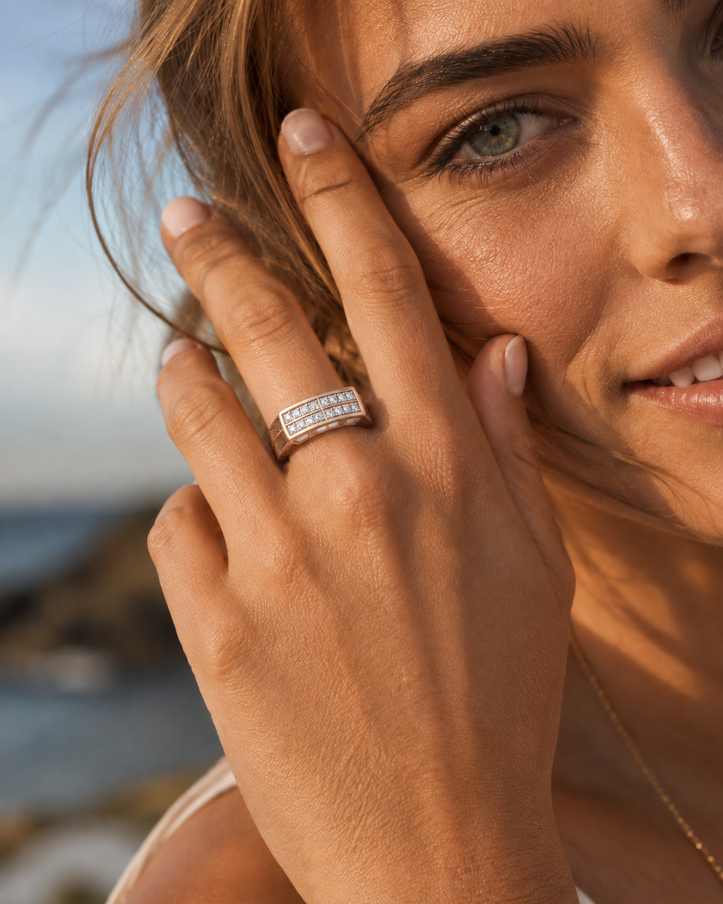 The Geometric Lattice Ring
