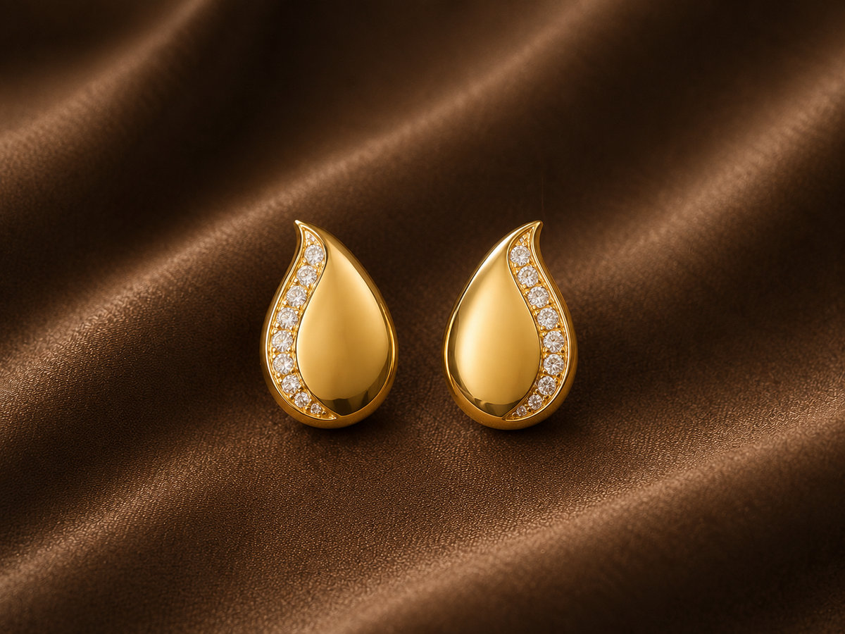 The Sculpted Drop Studs