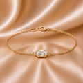 Solitaire Hexagon Lab-Grown Diamond Bracelet
