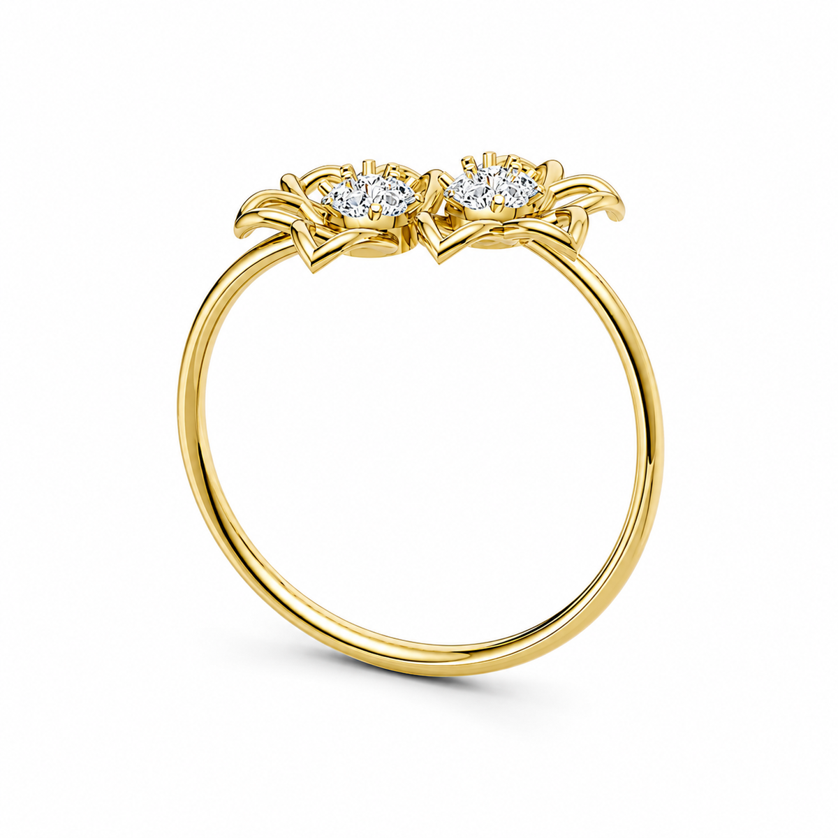 A Promise in Every Facet: Certified Natural Diamond Ring