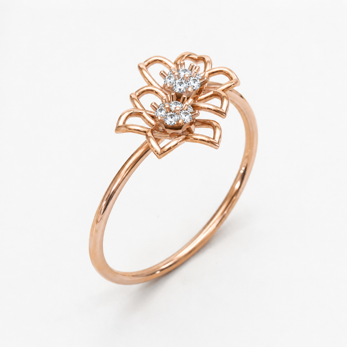 A Promise in Every Facet: Certified Natural Diamond Ring