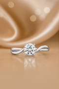 The Novastella  Infinity Twist Certified Lab-Grown Diamond Ring