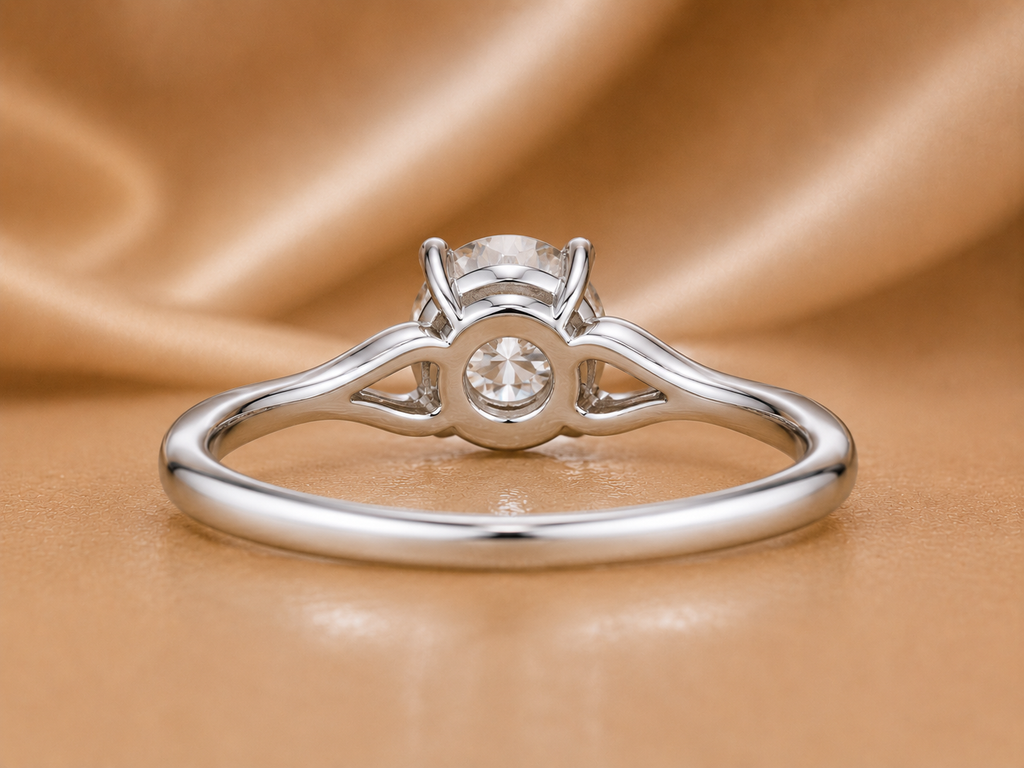 The Novastella  Infinity Twist Certified Lab-Grown Diamond Ring
