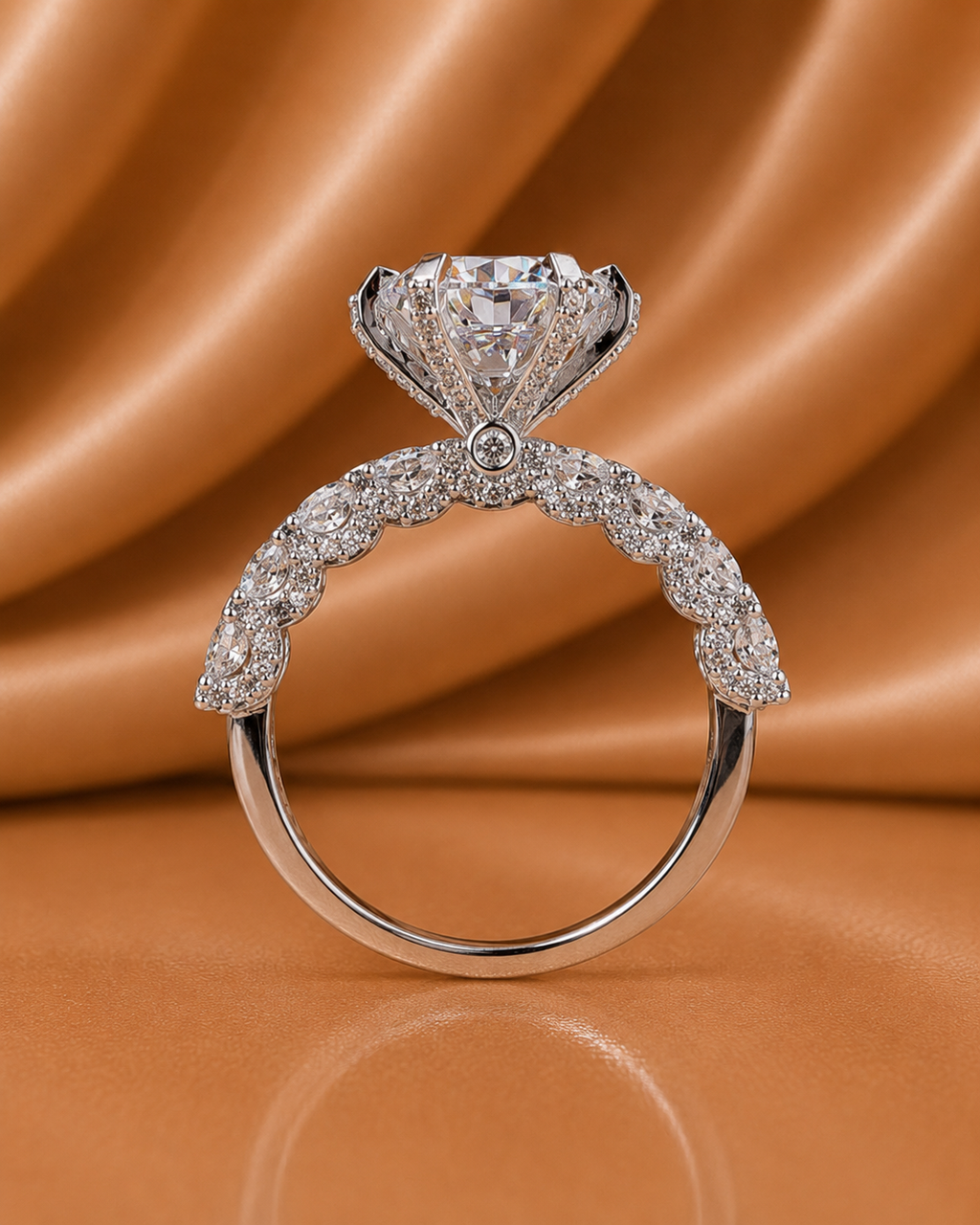 The Eternal Promise Hidden Halo Diamond Ring